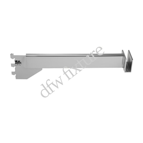 12" rectangular Bar Holder Chrome