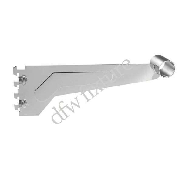 12" Hangrail bracket for universal Chrome