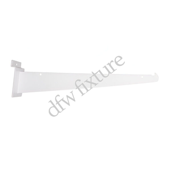 12" Shelf Bracket-White