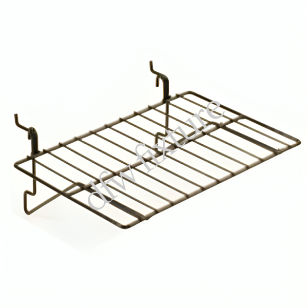 24" L x 12" D Wire Shelf-Black