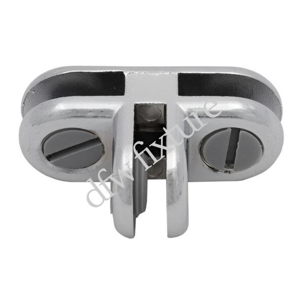 3 Way Metal Cubbie Clip - Chrome