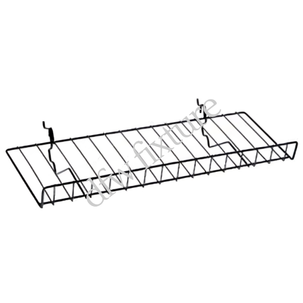 6.5" D x 23" L Candy Shelf-Black