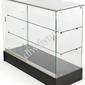 Frameless Showcase - 4ft - Black