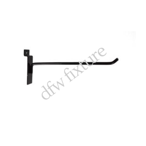 Slatwall 8" Hook -Black