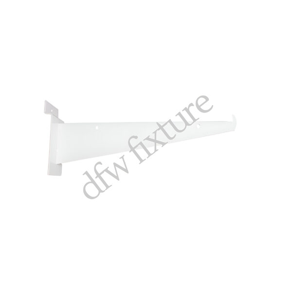 8" Shelf Brackets - White