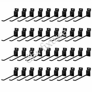 Slatwall 12" Hook -Black