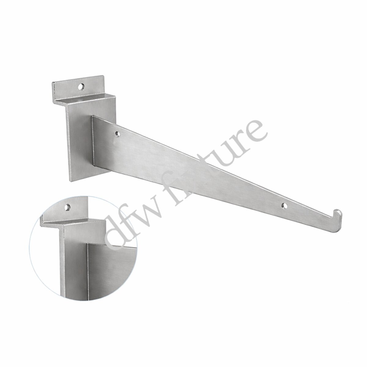 10" Shelf Bracket-Chrome