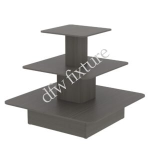 3-Tiered Display Tables Gray