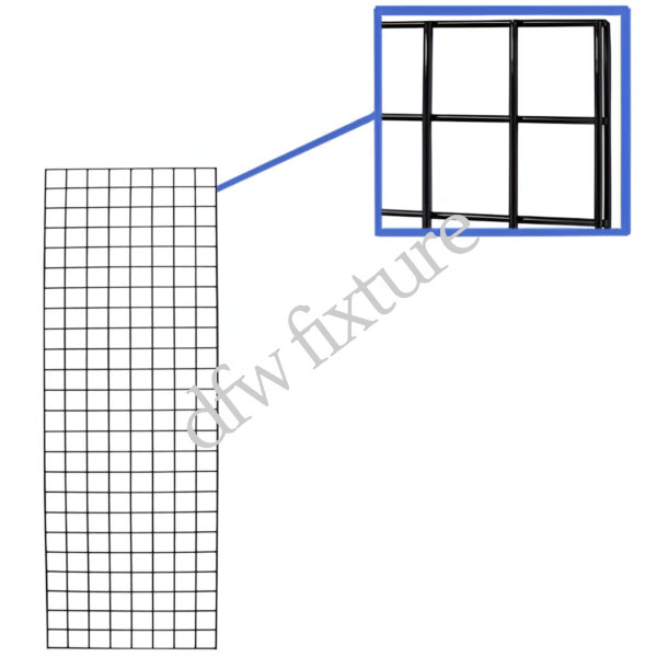 2ft x 6ft Grid Panel - Black