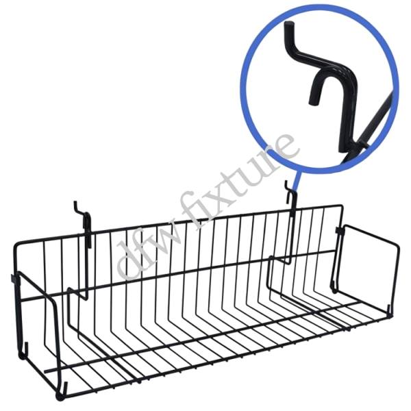 23 1/2" Video Shelf-Black