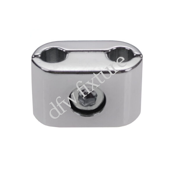 Die Cast Joiner Connector- Chrome