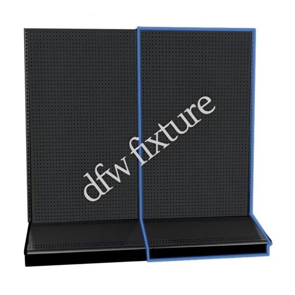 Gondola Wall Add On Unit - Black