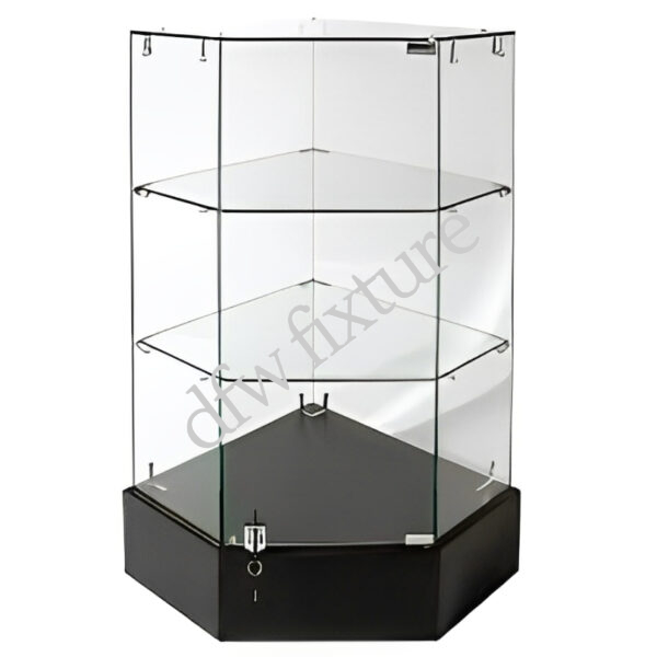 Full Vision Frameless Pentagon Corner Case