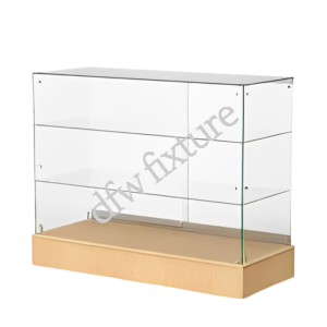 Frameless Showcase - 4ft - Maple