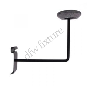 Grid Millinery Hat Display - Black