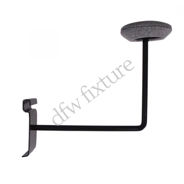 Grid Millinery Hat Display - Black