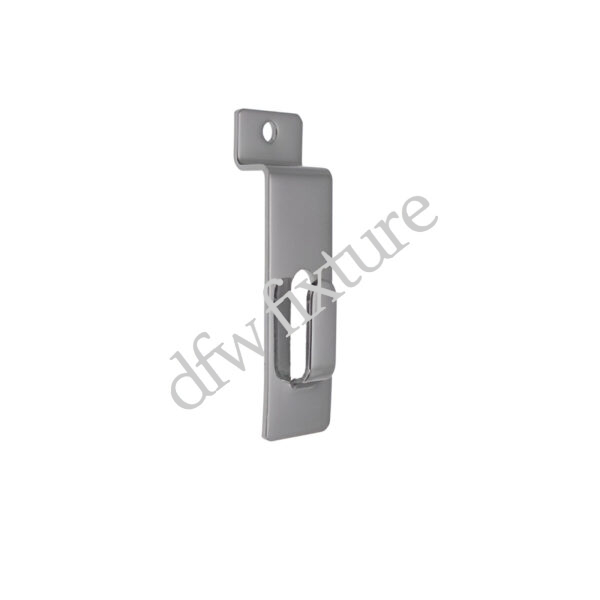 Slatwall Picture Hook -Chrome