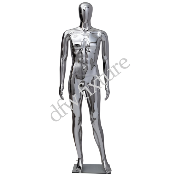 Silver Male Mannequin M1GCS-TAB