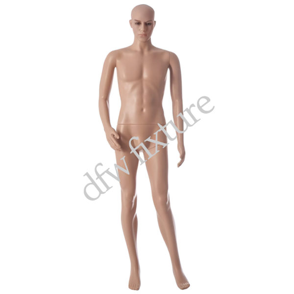 Plastic Skintone Male Mannequin