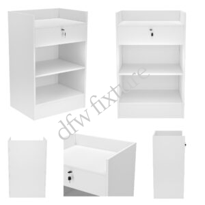 Cash Register Stand - White