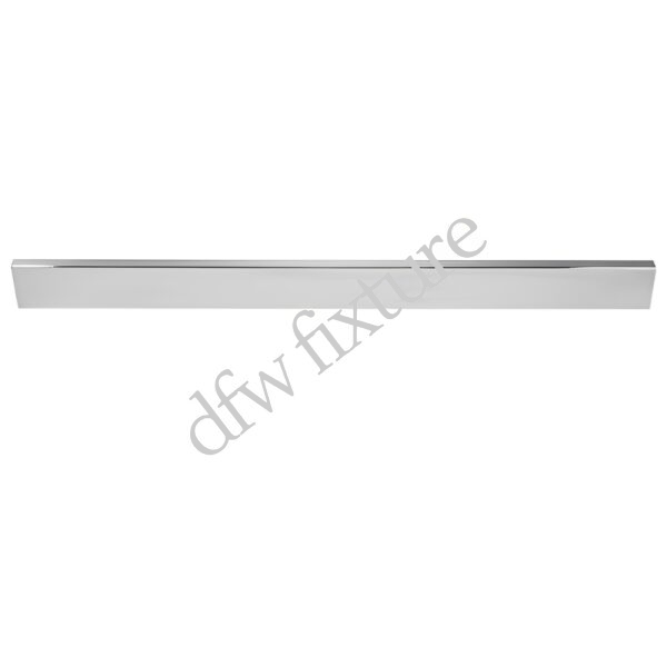 2ft Rectangular Tubing - Chrome