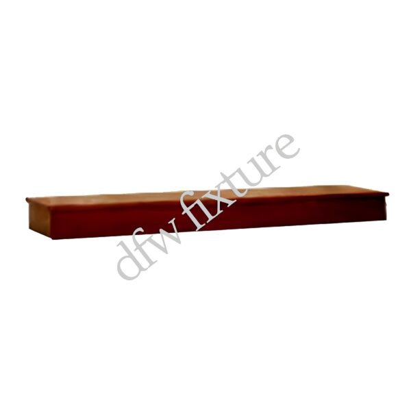 Large 46" Rectangular Bases-Walnut