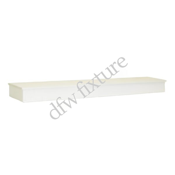 Large 70" Rectangular Bases-White with White Trim