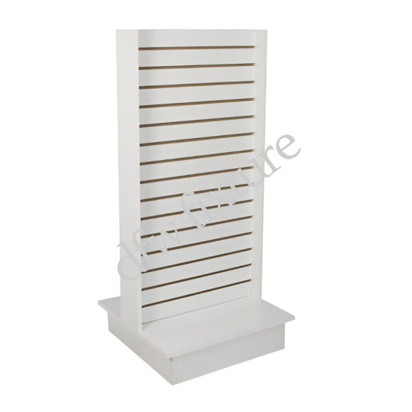 Slatwall Streamline Display - White