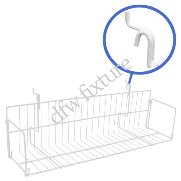 23 1/2" Video Shelf-White