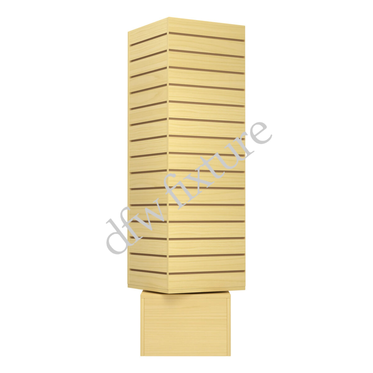 Slatwall Cubic Tower'12 – Maple