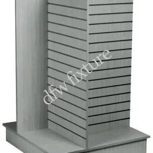 Slatwall Island Merchandisers-Gray
