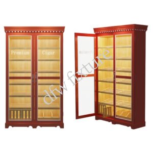 Double Door Humidor - Cherry