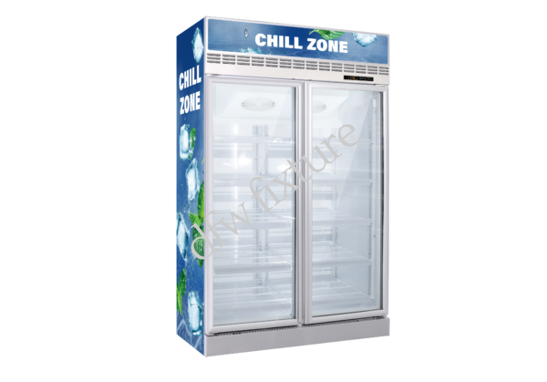 2 Door Tall Freezer - Image 2