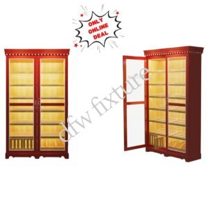 Double Door Humidor - Cherry
