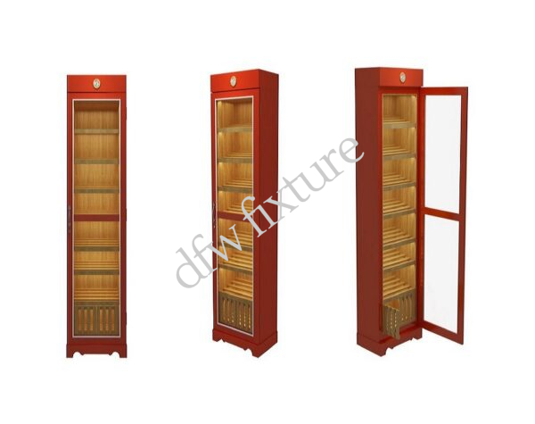 Single Door Humidor - Cherry