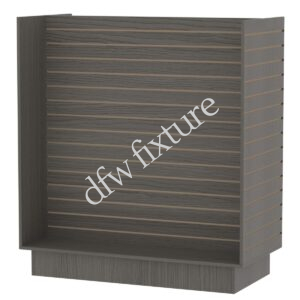 Slatwall 4ft H Unit - Gray