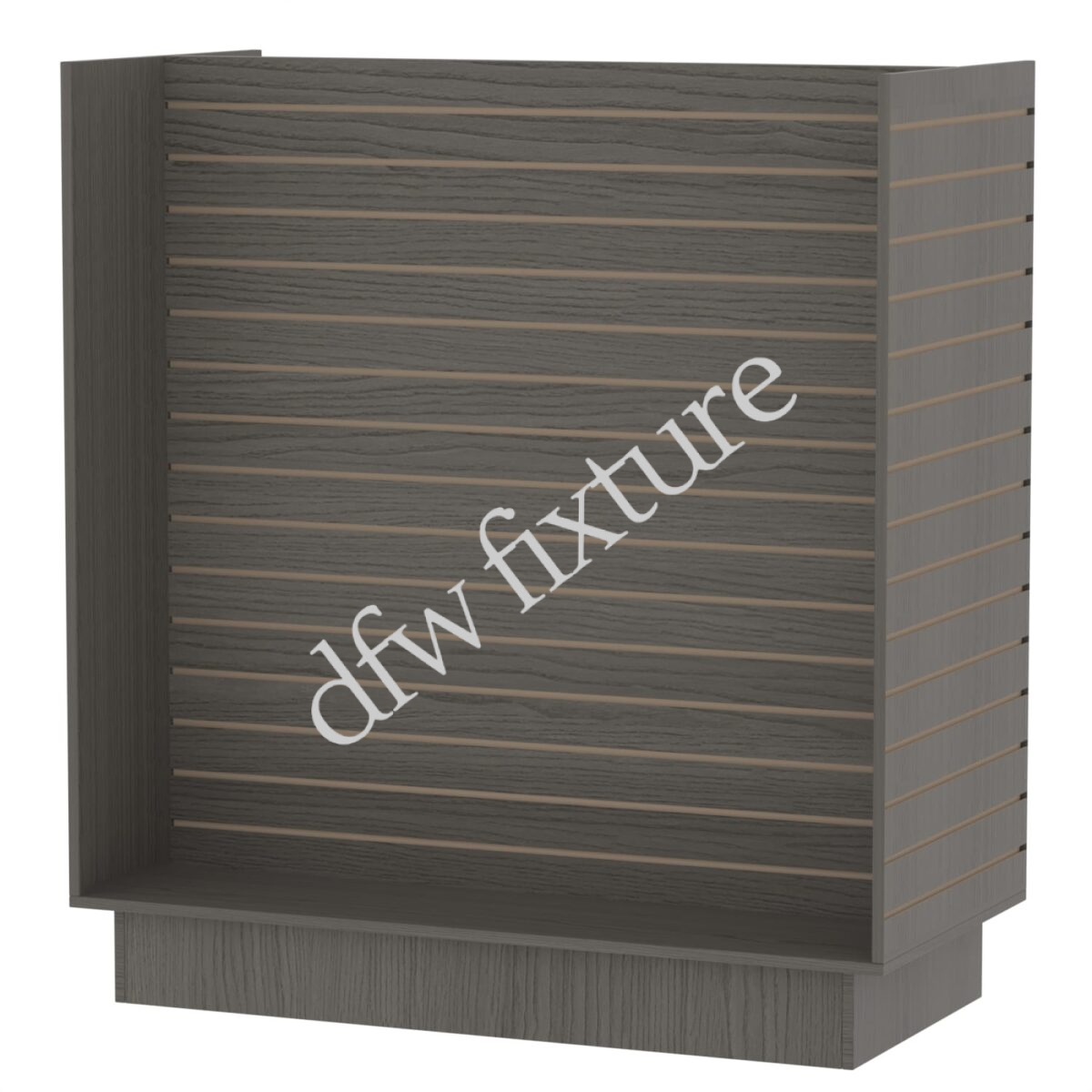 Slatwall 4ft H Unit - Gray