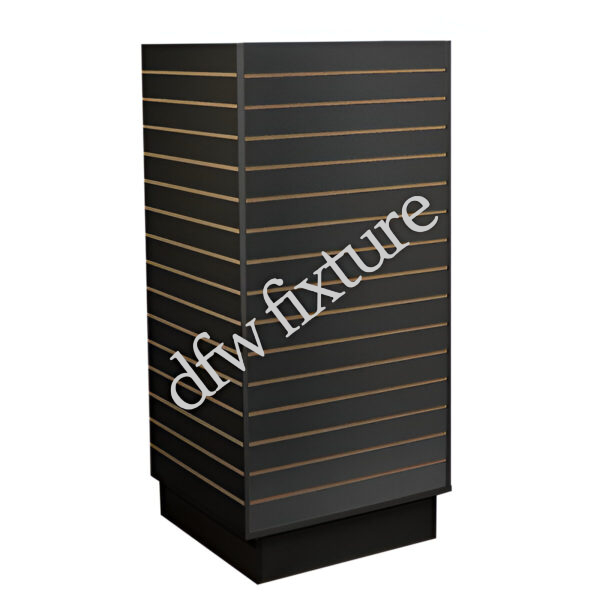 Slatwall Cubic Tower'12 – Black