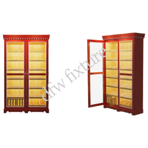 Double Door Humidor - Cherry