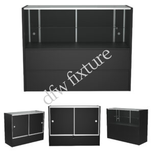 Half Vision Showcase 4' - Black