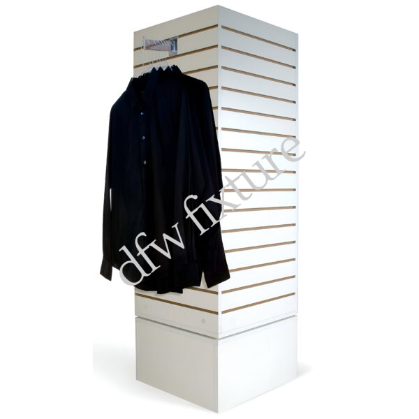 Slatwall Cubic Tower'16- Gray