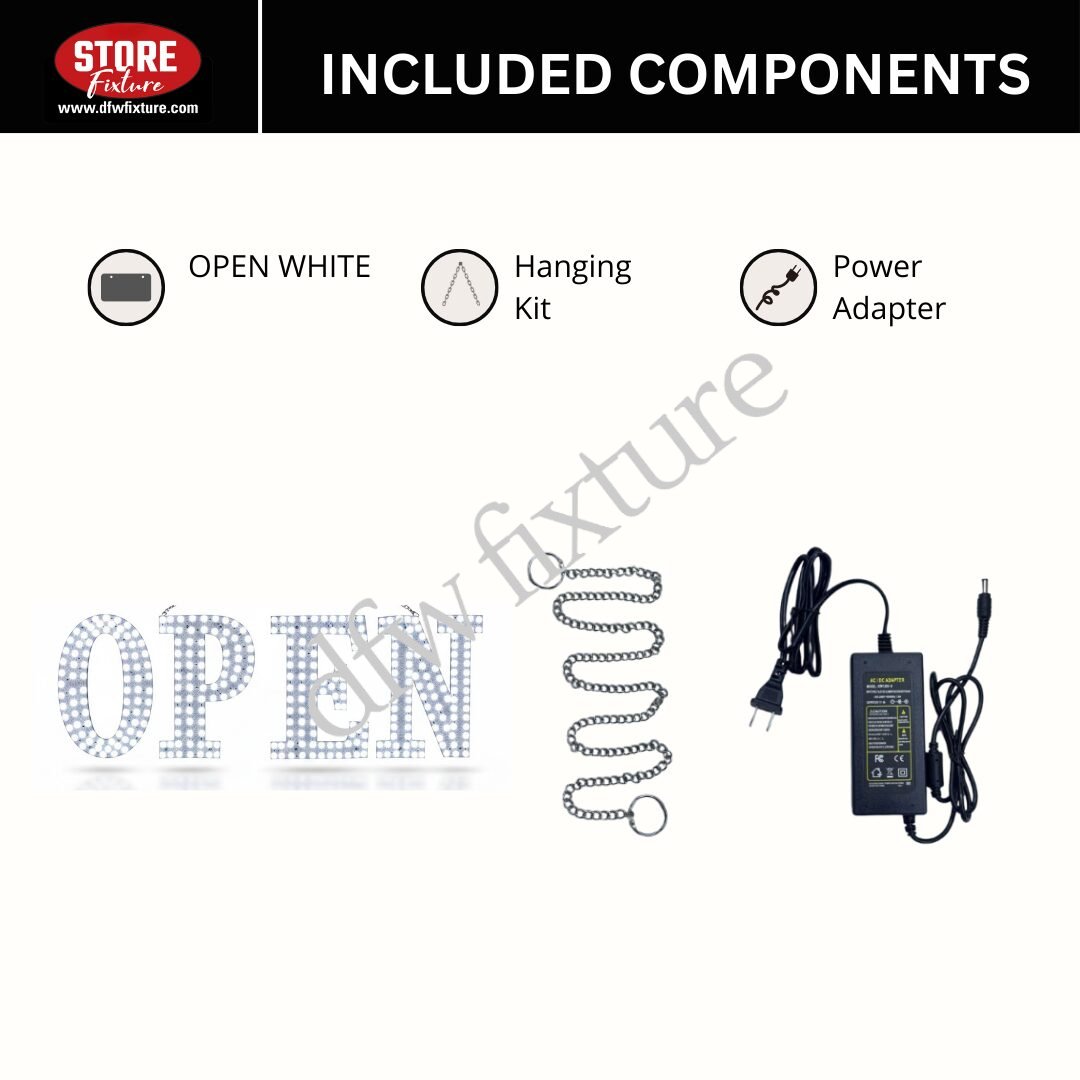 OPEN LED Sign-40X14 - Image 4