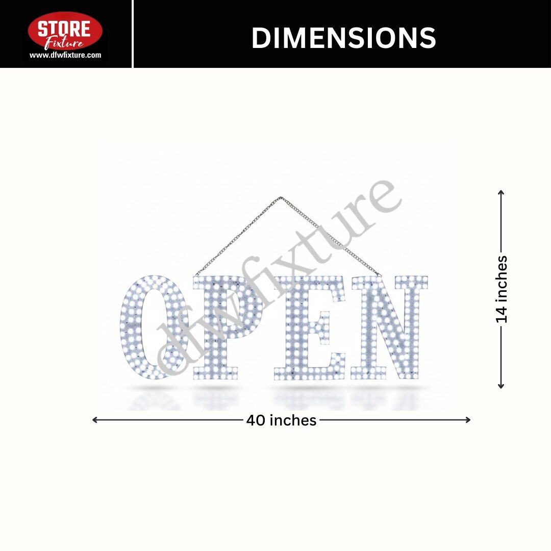 OPEN LED Sign-40X14 - Image 5