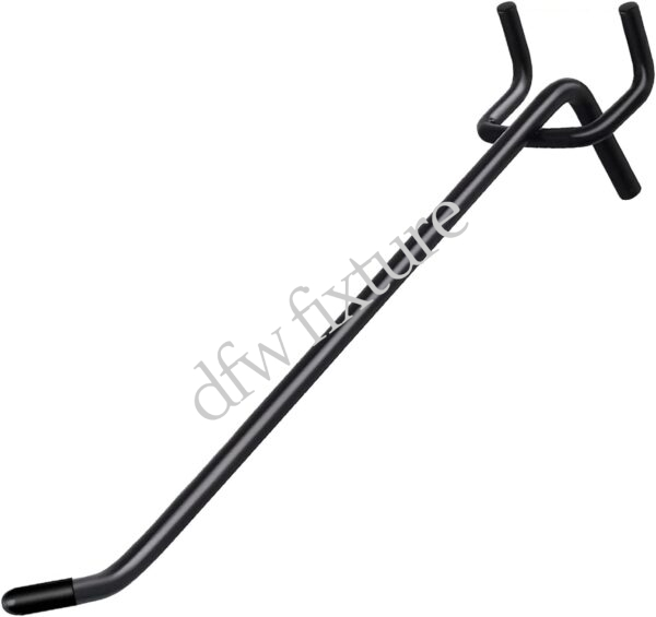 8 Inch Peg Board Hook – Black