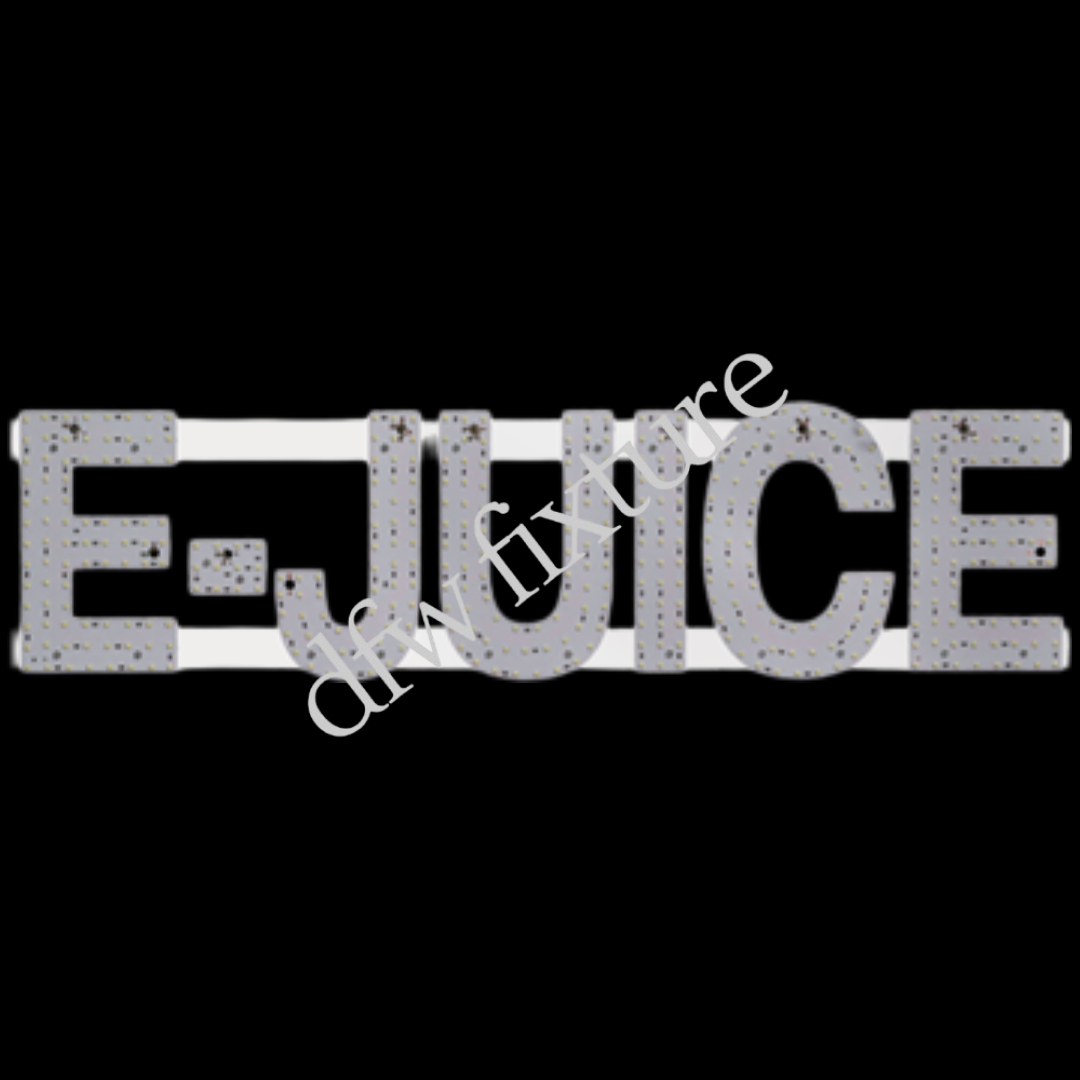 E-JUICE LED SIGN