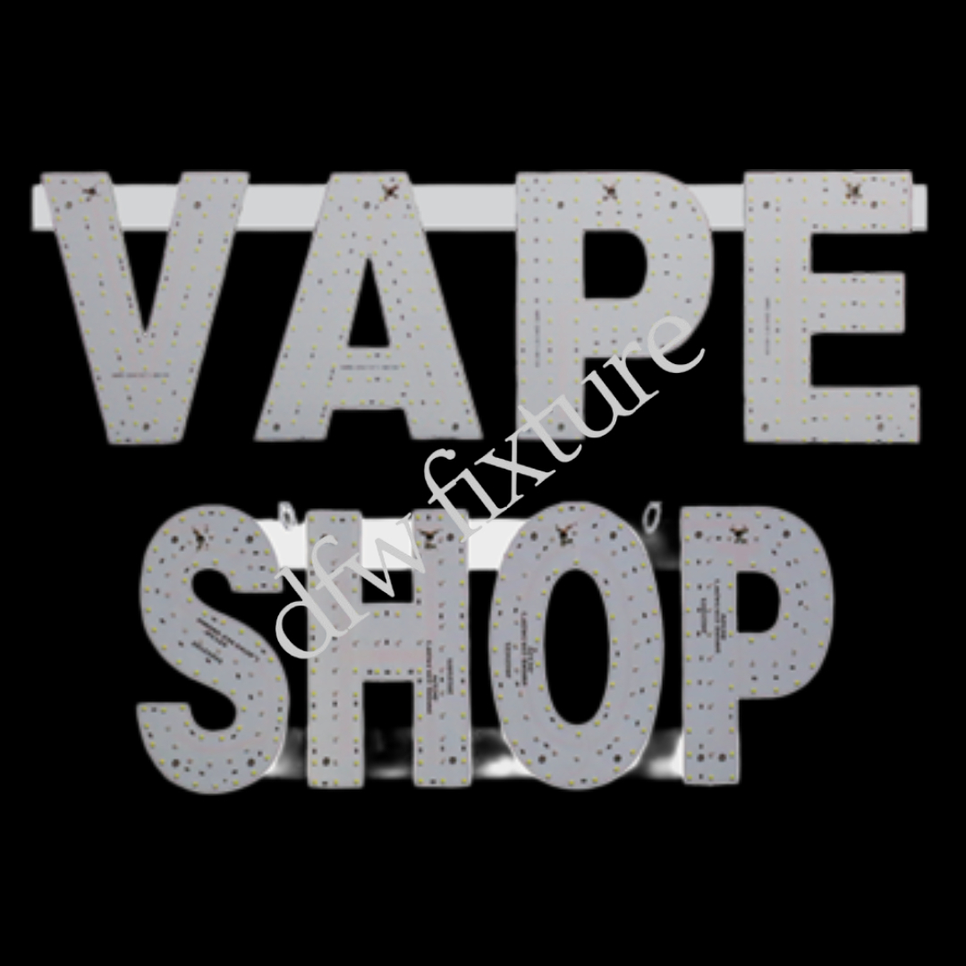 VAPE SHOP LED SIGN