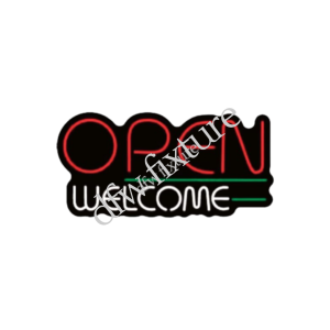OPEN WELCOME SIGN- 19*9