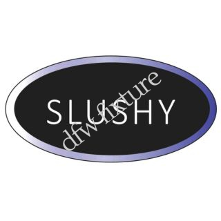 Slushy Oval LED Sign