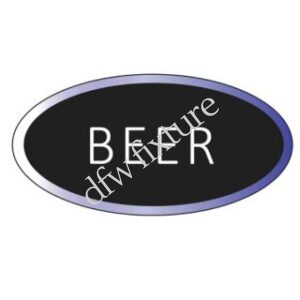 Beer Oval LED Sign