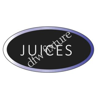 Juices Oval LED Sign